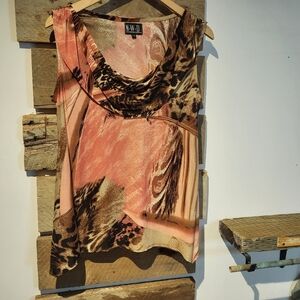 NWD Animal Print Sleeveless Top